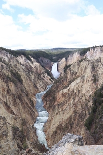 Grand Canyon of the Yellowstone the scale of this place is unreal 
