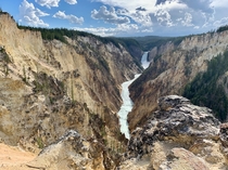 Grand Canyon of the Yellowstone Yellowstone National Park WY 
