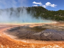 Grand Prismatic Spring Yellowstone National Park 