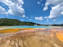 Grand Prismatic Spring - Yellowstone National Park WY 
