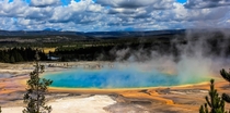 Grand Prismatic Spring Yellowstone National Park WY 
