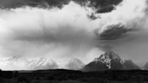 Grand Teton NP Wyoming on a stormy day  x px