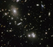 Gravitational Lensing around Abell  from Hubble 