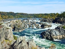 Great Falls was great  degree weather was not  Great Falls Virginia 