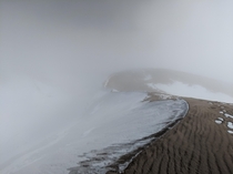 Great Sand Dunes National Park and Preserve fogged over and around -F 