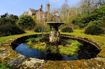 Great shot of Potters Manor from the garden by Greg Mckenzie Sussex England 