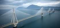 Greece Rio-Antirio km Suspension Bridge 