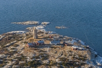 Grnskr island in Sweden 