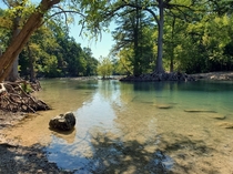 Guadalupe River in Canyon Lake TX 