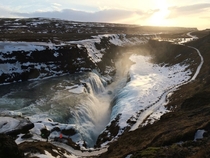 Gulfoss Falls Iceland 
