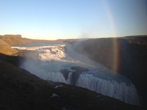 Gullfoss Falls Iceland -Nov- x 