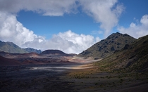 Haleakal summit crater Maui HI US  ft 
