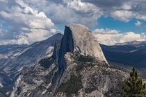 Half Dome taken from Glacier Point Yosemite National Park CA 