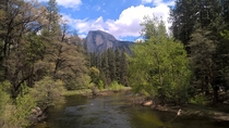Half Dome Yosemite National Park taken earlier today from my phone 