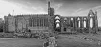Half functioning and half ruin Bolton Abbey Yorkshire UK 