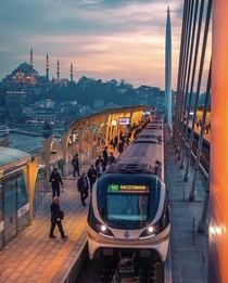 Hali Metro Station  Istanbul  Turkey