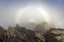 Halo and rainbow - from Chimney Tops TN 