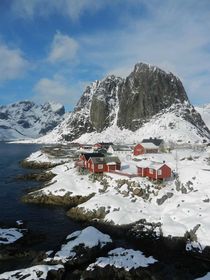 Hamnoy Lofoten Island Norway A Tiny Fishing Village Inside the Arctic Circle 