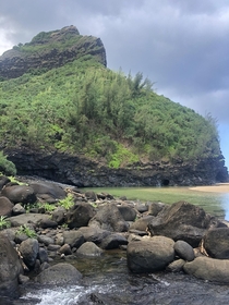 Hanakapiai Beach - Off the Kalalau Trail Kauai HI 