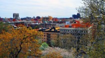 Harlem NY - View from Morningside Park 