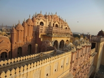 Hawa Mahal Palace Jaipur Rajasthan State India 