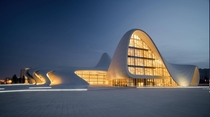 Haydar Aliyev Center Baku Azerbaijan Designed by Zaha Hadid 
