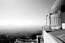 Hazy View of Los Angeles from Griffith Observatory 
