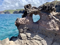Heart Shaped Rock Maui Hawaii 