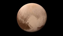 Here is pluto