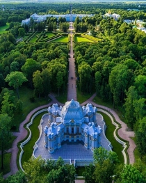 Hermitage Pavilion Catherine Palace in Tsarskoye Selo Russia