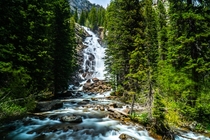 Hidden Falls Grand Teton National Park Wyoming 