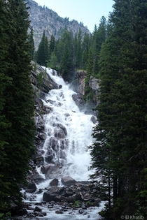 Hidden Falls in Grand Teton National Park 