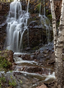 Hidden waterfall silver bay MN 