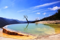 Hierve el Agua Mexico x by osrkg A thermal spring at the top of a mountain