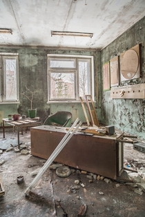 High School Classroom in Prypyat 