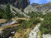 High Tatras Slovakia Path to Teryho Chata 