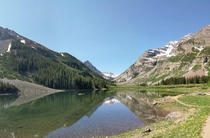 Hike to Crater Lake Maroon Bells Aspen CO - 