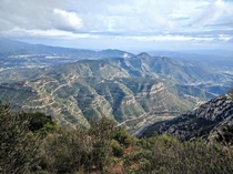 Hiked up Monserrat in Catalunya Spain Absolutely Amazing 