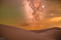 Hiking the massive dunes of Great Sand Dunes National Park CO - an International Dark Sky Association Park - under the starry night sky was one of the most spectacular things I have ever done 
