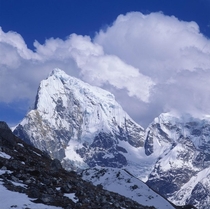 Himalayan Heights Mt Cholatses West Face Khumbu Nepal near Sagarmatha MtEverest 