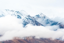 Himalayan mountain range in Ladakh India 