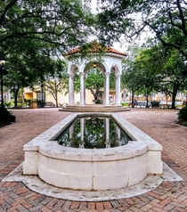 Historic urban park Florida