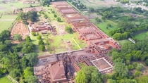Historical Infrastructure - Worlds Oldest University Built in CE in Nalanda India