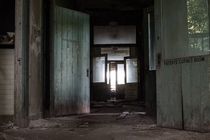 History is repeating itself The Halls of an infectious disease hospital from the last epidemic of 