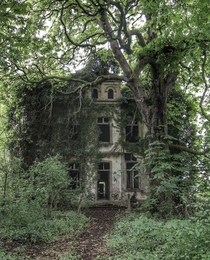 Home in Germany being slowly swallowed by nature 