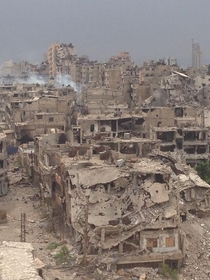 Homs Syria the city once called the capital of the revolution May th   x-post rsyriancivilwar