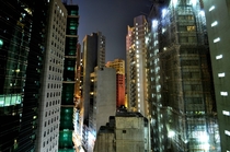 Hong Kong by night 