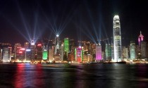 Hong Kong China Laser Show 