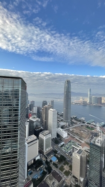 Hong Kong from high up