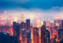 Hong Kong night skylineHong Kong